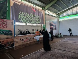 برپایی موکب امام حسین خدمات به زائران سیستان و بلوچستانی